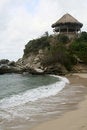Free Relaxing At The Beach. Shelter Royalty Free Stock Photo - 654965