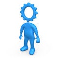Free Cog Person Stock Photography - 6517192