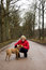 Free Elderly Woman Together With The Dog Royalty Free Stock Image - 6514206