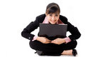 Free 20s Asian Business Woman With A Laptop Stock Photography - 6520642