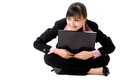 Free 20s Asian Business Woman With A Laptop Stock Image - 6520651