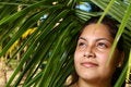 Free Young Woman In Frond Stock Photos - 6534953