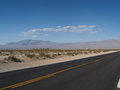 Free Yellow Centre Road Lines, Desert Road. Royalty Free Stock Image - 6546136