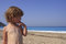 Free Child And The Sea Royalty Free Stock Image - 6540416