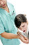 Free Nurse Checking Pulse Of Patient Royalty Free Stock Photography - 6541657
