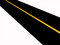Free Road (Yellow Solid Line) Royalty Free Stock Images - 6557019