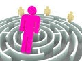 Free Labyrinth Royalty Free Stock Photography - 6560407