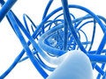 Free Fantasy Computer Generated Pipes Royalty Free Stock Images - 6567959
