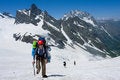 Free Group Of Backpacking Tourist Royalty Free Stock Photos - 6574698