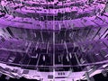 Free Violet And Pink Circular Transparent Constructions Royalty Free Stock Photography - 6579897