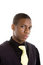 Free Young Black Man In Yellow Tie Smiling Eyes Stock Photos - 6579263