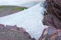 Free Snow Residue Surrounded By Colorful Rocks Royalty Free Stock Photos - 6582438