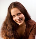 Free Girl In Smooth Violet Light Stock Image - 6590721