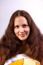 Free Portrait In Smooth Violet Light Stock Photo - 6590780