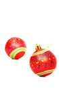 Free Vibrant Red Christmas Decorations Royalty Free Stock Photo - 6597795