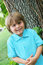 Free Happy Cute Little Boy Outside Stock Photo - 6600720