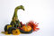 Free Pumkins With Flowers And Berries Stock Photography - 6603232
