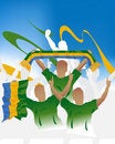 Free Gabon Crowd Royalty Free Stock Images - 6616949