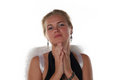 Free Girl Like An Angel Stock Images - 6621414
