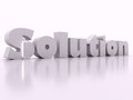 Free The Door To Solution White Stock Photo - 6638400