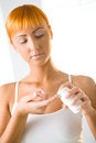 Free Applying Cream Royalty Free Stock Images - 6649499