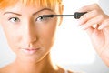Free Applying Mascara Stock Image - 6649521