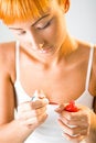 Free Painting Fingernails Stock Photo - 6649610