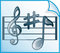 Free Musical Scores Icon Stock Images - 6655654