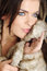 Free Beautiful Girl Wearing Brown Fur. Royalty Free Stock Photo - 6656655