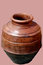 Free Handmade Pot From Clay Stock Photography - 6660582