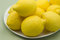 Free Plate Full Of Lemons Stock Images - 6672304