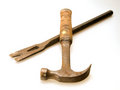 Free Hammer And Pry Bar Royalty Free Stock Photography - 6685267