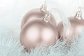 Free Cool Colored Christmas Baubles And Garland Stock Images - 6687534