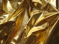Free Golden Metallic Fabric Royalty Free Stock Photography - 6697377