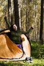 Free Young Montaineer Waking Up Royalty Free Stock Image - 6699336