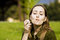 Free Young Blond With Soap Bubbles Stock Photos - 6690073