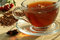 Free The Cup Of The Tea And The Dry Tea Stock Photos - 6697753