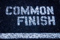 Free Common Finish Sign On Track & Field Course Stock Photos - 677723