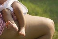 Free Mother And Baby Sunbathing Royalty Free Stock Photos - 6708128