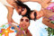 Free Asian Girls Have Fun Under The Sun Royalty Free Stock Images - 6709559