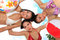 Free Asian Girls Have Fun Under The Sun Stock Image - 6709701