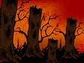 Free Happy Halloween Fantasy Tree Stock Images - 6727164