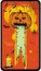 Free Vector Pumpkin Card Stock Image - 6721981
