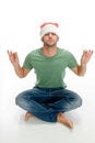 Free Man Doing Meditation Royalty Free Stock Photos - 6732728