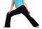 Free Brunet Sport Girl Wide Step Forward Stock Photography - 6734902