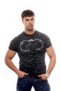 Free Sexy Handsome Muscular Man Royalty Free Stock Photography - 6740217