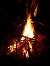 Free Fireplace Flames Stock Photography - 6741962