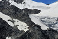 Free The Mischabel Refuge Perched On Cliffs Royalty Free Stock Photos - 6742948