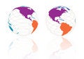 Free USA Globe - Vector Royalty Free Stock Photos - 6748238