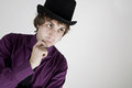 Free Elegant Show Man Thinking Stock Photos - 6750833